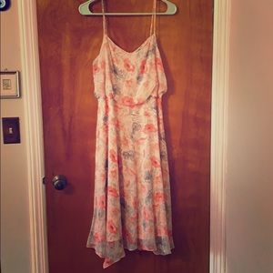 Banana Republic | Floral chiffon midi dress 🌸
